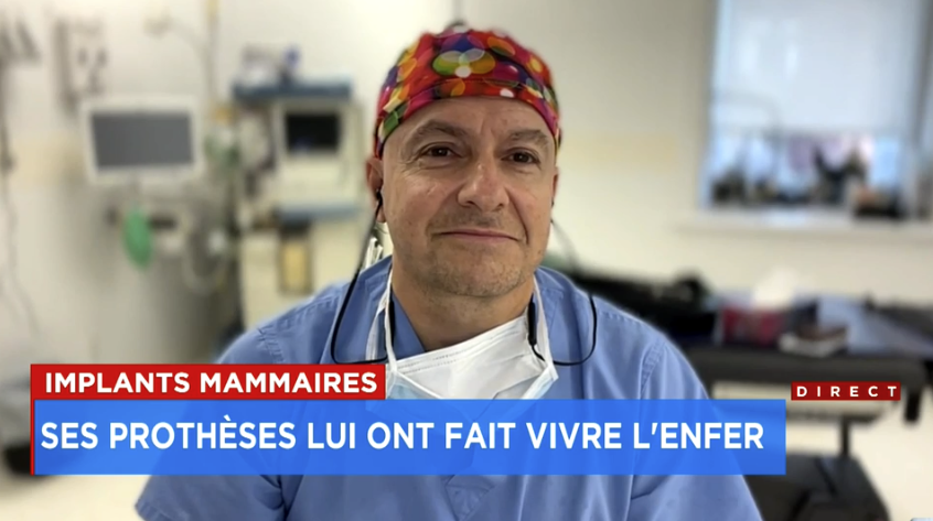 LCN: Des implants mammaires empoisonnaient la vie d'une Québécoise - Entrevue avec Dr Stephen Nicolaidis